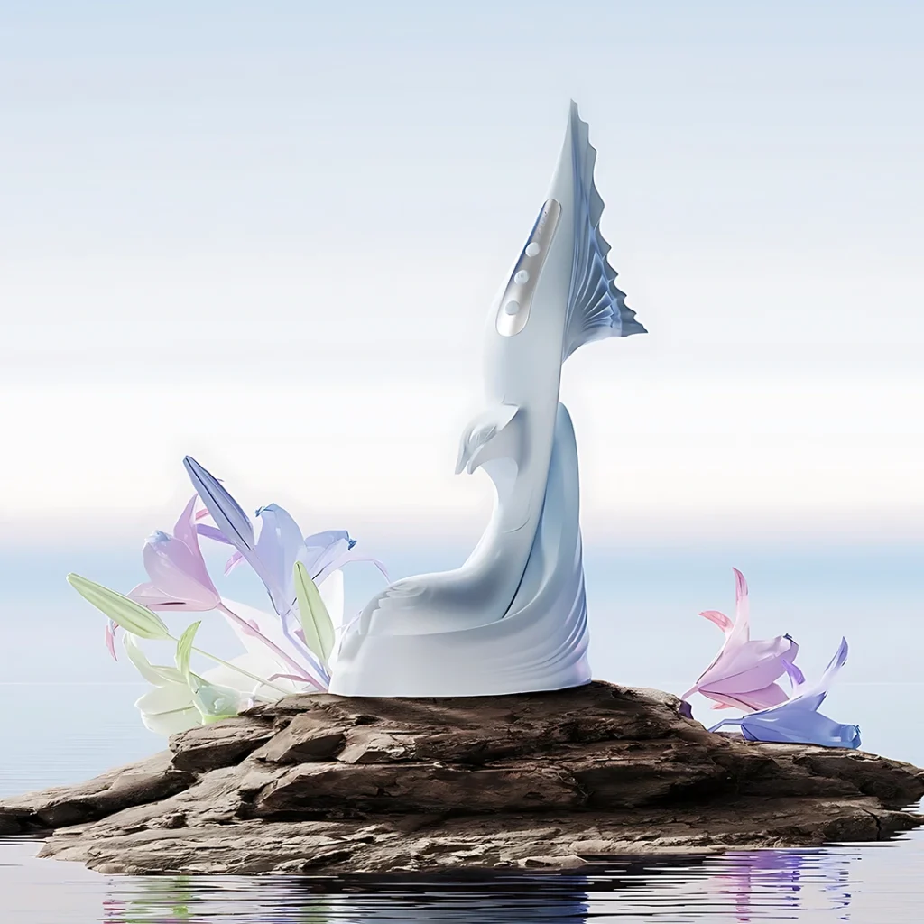 Meet Vivare — where fantasy meets function, and every detail is made for you. This isn’t just another toy — it’s a whole new pleasure innovation, wrapped in a dreamy mermaid silhouette that’s as pretty as it is discreet. No one will ever guess what it does, but you’ll know exactly how good it feels. Triple the fun, one sleek design: tail vibration, clitoral stimulation, and internal tapping — all in one beautiful piece. Made with 100% certified food-grade & medical-grade liquid silicone. That means it’s one of the best safe sex toys for sensitive skin, soft, smooth, and totally body-friendly. And since it’s non-porous sex toys material, cleaning is a breeze. Every unit goes through hydrogen peroxide low-temperature plasma sterilization, so it arrives fresh, pristine, and ready to use right out of the box. Wrapped in luxury gift-ready packaging, it feels like a treat — whether you’re spoiling yourself or surprising someone special. This is pleasure, reimagined. Elegant, safe, and allow you to enjoy unprecedented freedom.