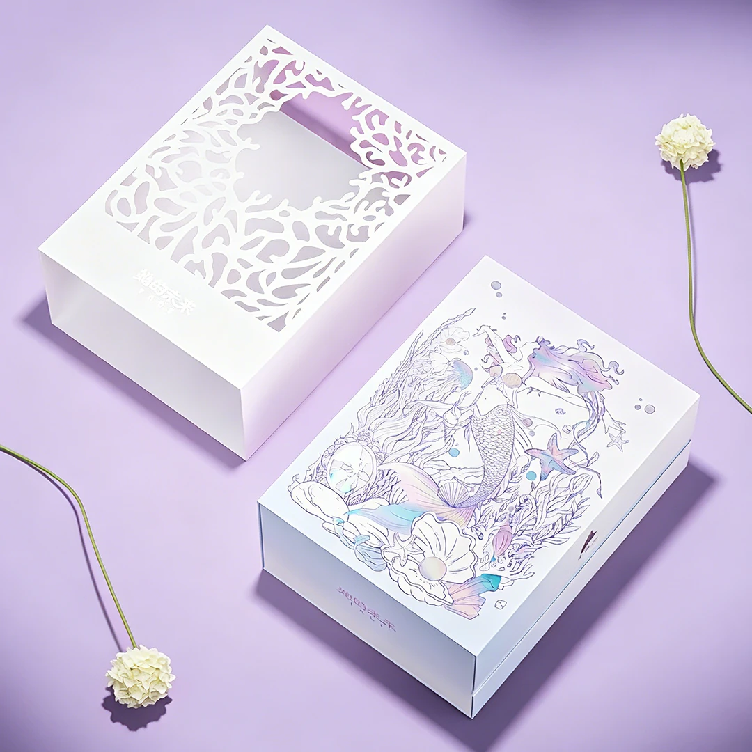 TAOF gift box construction and velvet lining
