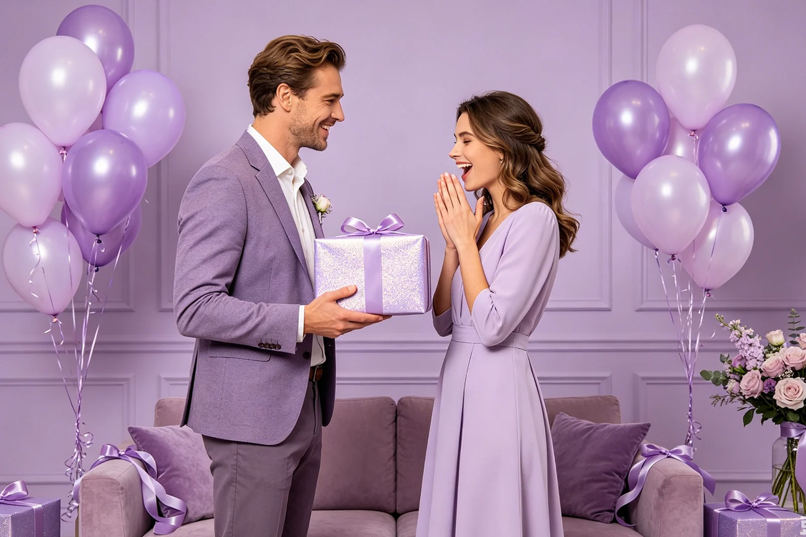 There’s no better way to say “I love you” than with a gift that feels as special as your bond. Our elegant lavender gift box paired with the exclusive matching gift bag is made for moments like anniversaries. It’s luxurious, tasteful, and totally discreet — the perfect romantic surprise to show your partner just how much they mean to you. Whether it’s your first anniversary or your tenth, this gift set turns a simple gesture into a memory you’ll both cherish.
