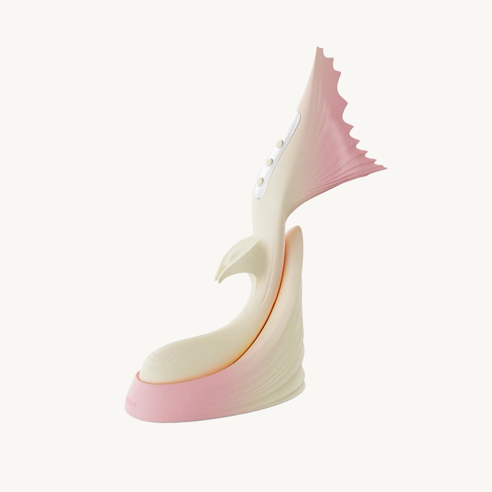 TAOF Vivare Creamy Apricot adjustable triple-motor massager
