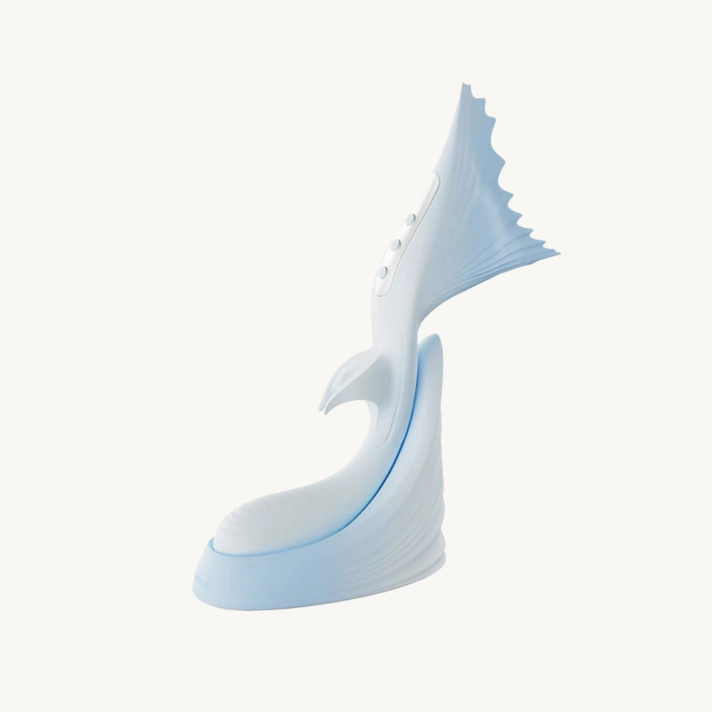 TAOF Vivare Seafoam Blue adjustable triple-motor massager